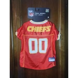 Kansas City Chiefs dog team jersey size medium